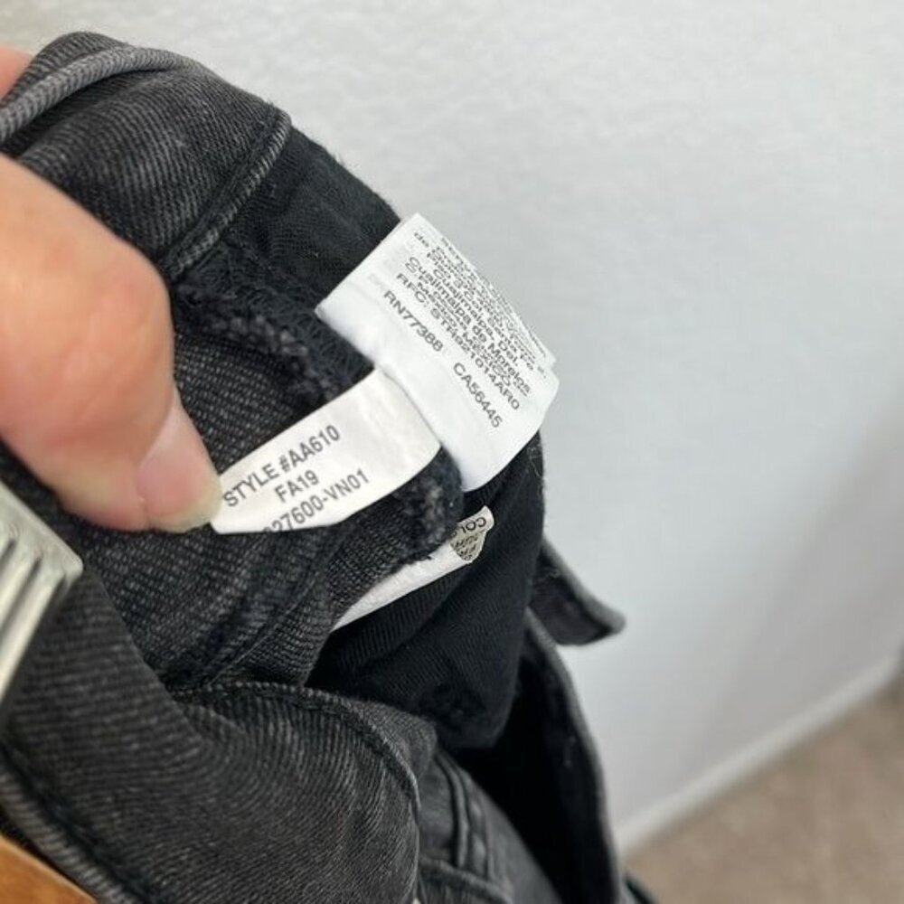 Madewell The High-Rise Slim Boyjean in Lunar Wash size 24 - Picture 5 of 8